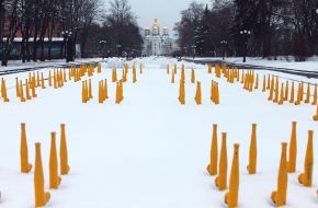 Первый снег в Чернигове