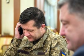 Зустріч Петра Порошенка та кіборга Андрія Гречанова