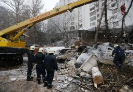 Роботи з усунення наслідків зсуву ґрунту
