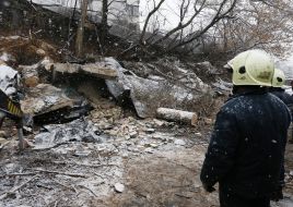 Роботи з усунення наслідків зсуву ґрунту