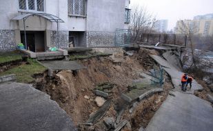 Наслідки зсуву ґрунту