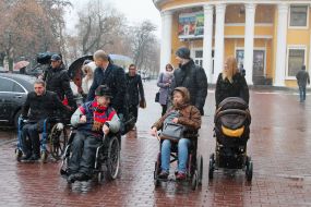 Deputies on the wheelchair