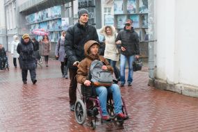 Deputy on the wheelchair