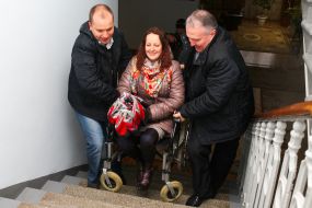 Deputy on the wheelchair