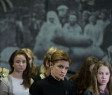 Marina Poroshenko with children