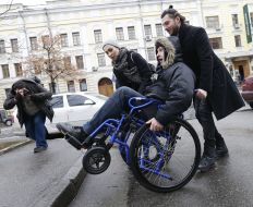 The action before the day of people with disabilities