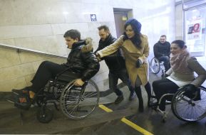 The action before the day of people with disabilities