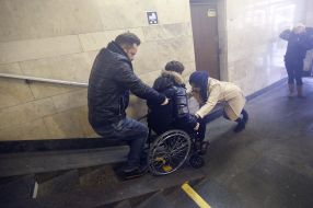 The action before the day of people with disabilities