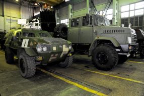 ББМ "Дозор" и БМ-21 "Град"