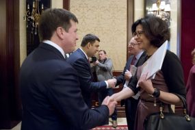 Gennady Zubkov and Oksana Syroid