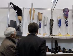 Exhibition national orthopedic industry in Kiev