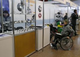 Exhibition national orthopedic industry in Kiev