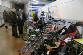 Exhibition national orthopedic industry in Kiev