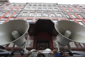 Митинг работников Житомирской кондитерской фабрики