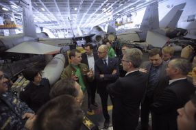 Арсений Яценюк и Джеффри Пайет