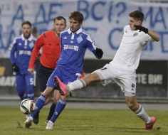 Игровой момент матча