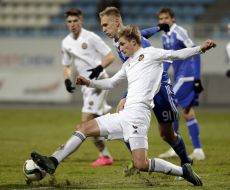 Игровой момент матча