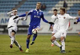 Игровой момент матча