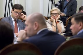 Victor Galasyuk and Lyudmila Denisova