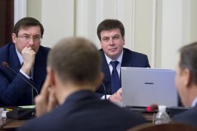 Yuriy Lutsenko and Gennady Zubko