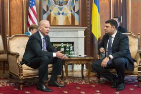 Володимир Гройсман і Джо Байден