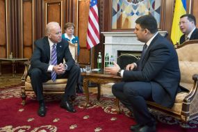 Володимир Гройсман і Джо Байден