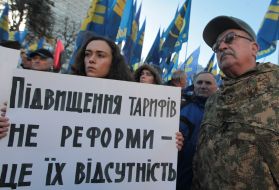 Participants of the picket