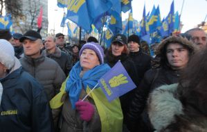 Participants of the picket