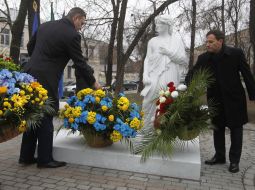 Vitali Klitschko and Fabrizio Romano