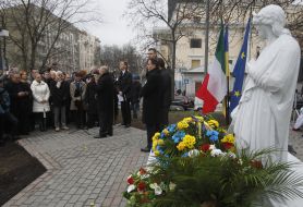 Vitali Klitschko and Fabrizio Romano