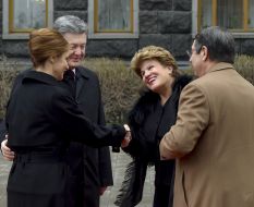 Петро Порошенко та Нікос Анастасіадіс