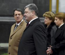 Петро Порошенко та Нікос Анастасіадіс