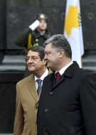Petro Poroshenko and Nicos Anastasiades