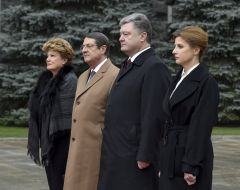 Петро Порошенко та Нікос Анастасіадіс