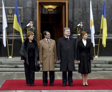 Петро Порошенко та Нікос Анастасіадіс