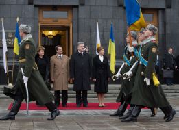 Петро Порошенко та Нікос Анастасіадіс