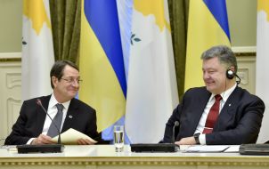 Petro Poroshenko and Nicos Anastasiades