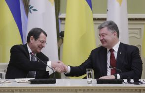 Petro Poroshenko and Nicos Anastasiades