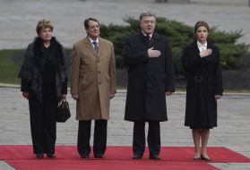 Петро Порошенко та Нікос Анастасіадіс