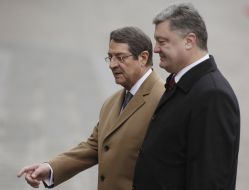 Петро Порошенко та Нікос Анастасіадіс