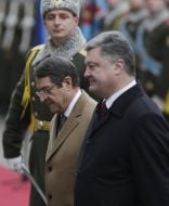 Петро Порошенко та Нікос Анастасіадіс