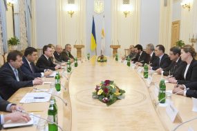 Володимир Гройсман і Нікос Анастасіадіс