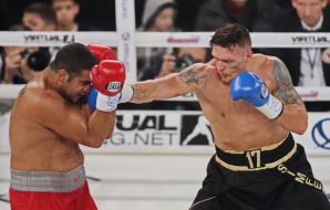 Oleksandr Usyk and Pedro Rodriguez