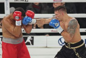 Oleksandr Usyk and Pedro Rodriguez