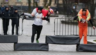 Championship «Wife carrying in Ukraine»