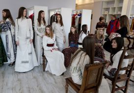 Благотворительный показ этно-коллекций