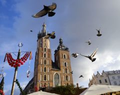 The church in Krakow