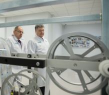 Petro Poroshenko visited the enterprise "Printing Plant "Ukraina"