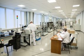 Worker of the enterprise "Printing Plant "Ukraina"