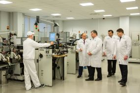 Petro Poroshenko visited the enterprise "Printing Plant "Ukraina"